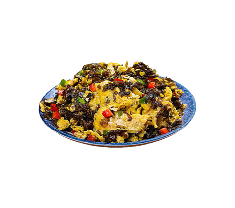 Stir-fried Nostoc Commune
