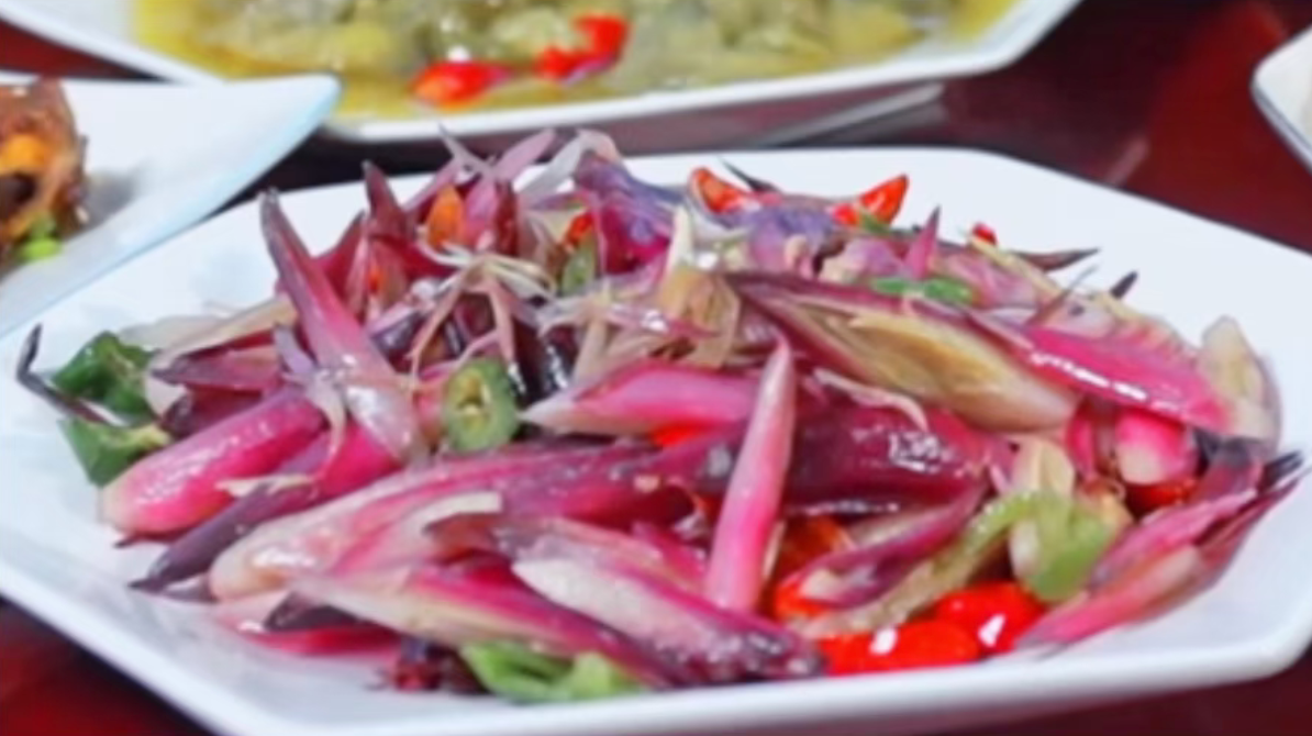 Stir-Fried Yanghe Ginger: A rare local delicacy
