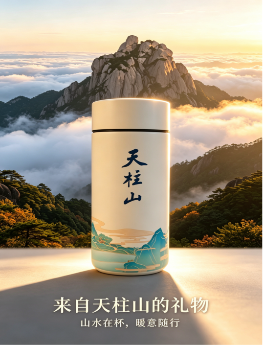 Autumn Brings Warmth — A Cup That Holds the Mountains of Anhui